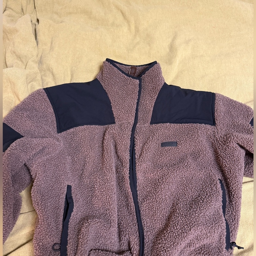 SKIMS TEDDY BOXY ZIP UP JACKET NWOT - Picture 6 of 10